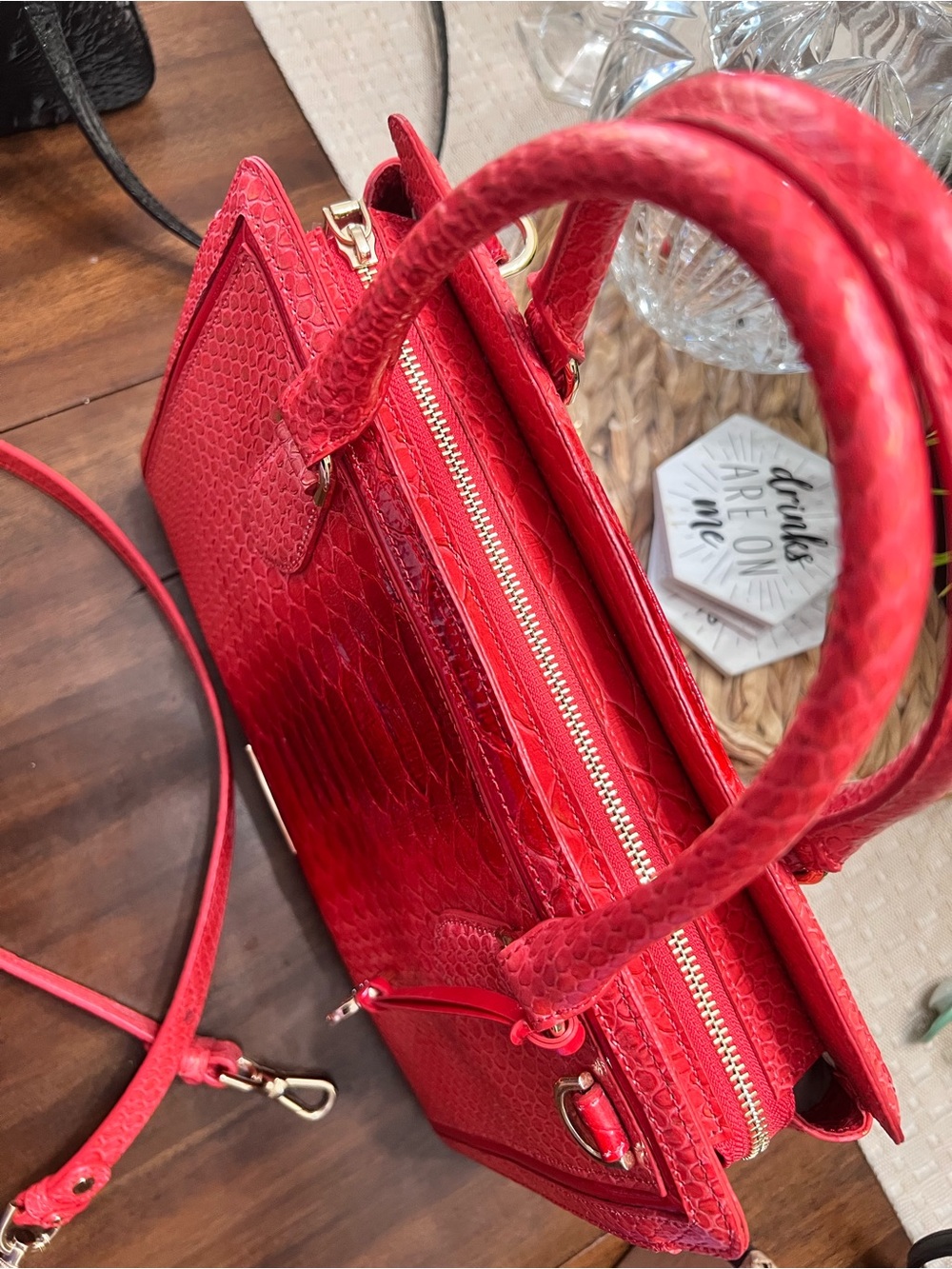 Brahmin Small Finley - Flame Calimero - Picture 3 of 6
